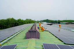 Solar installation detail